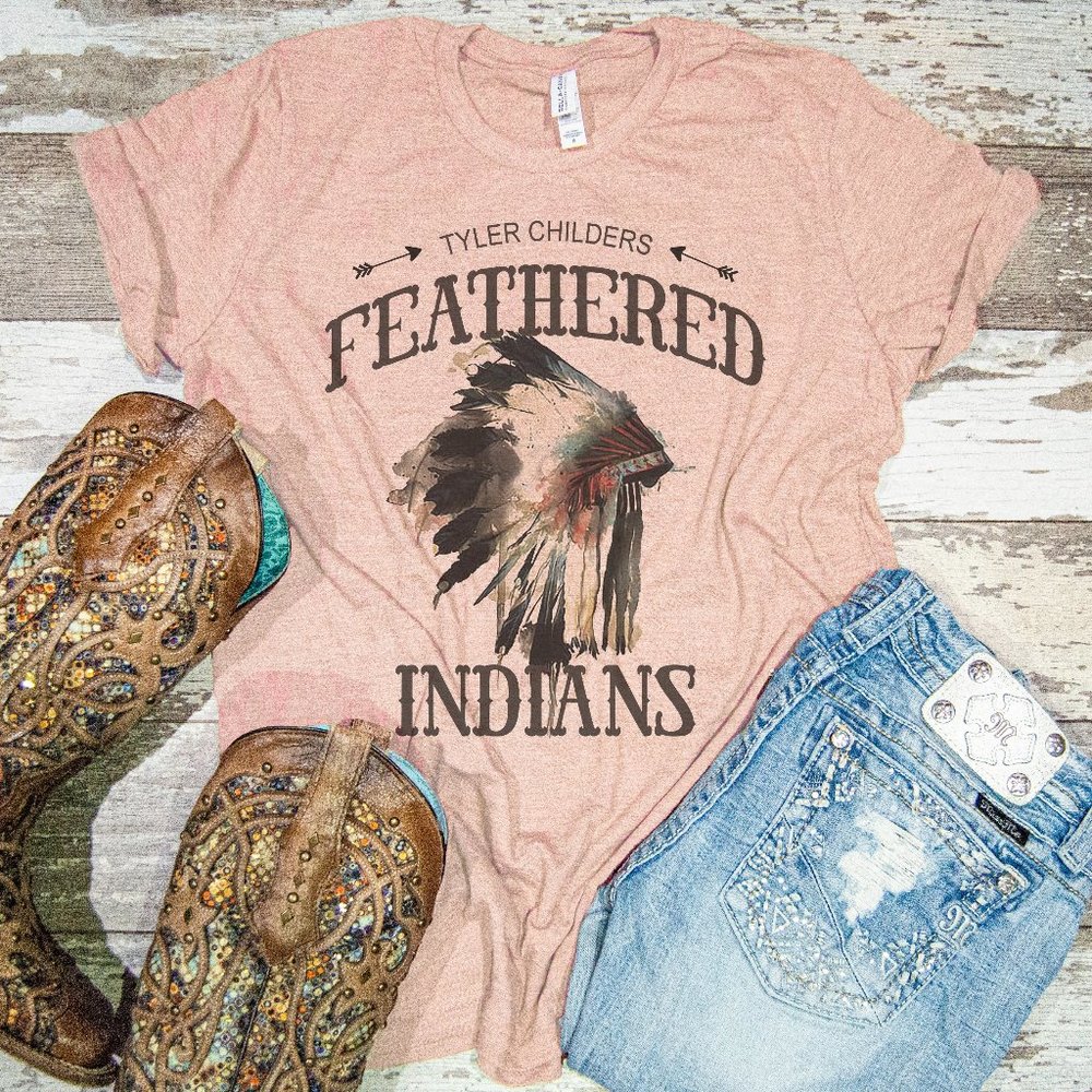 Tyler Childers Feathered Indians Shirt